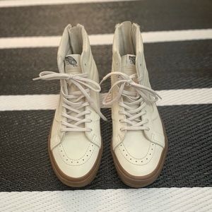 Vans high top sneaker